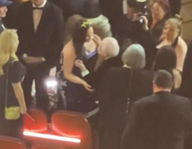After the show, Killers of the Flower Moon director Martin Scorsese - himself notoriously only won once for Best Director - went straight to his star Lily Gladstone to console her after her loss to Emma Stone