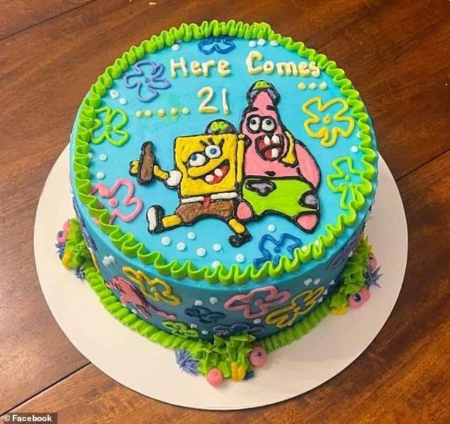 While the baker made a valiant attempt to recreate the original cartoons, the frosting rendition looked disproportionate and 'scary'