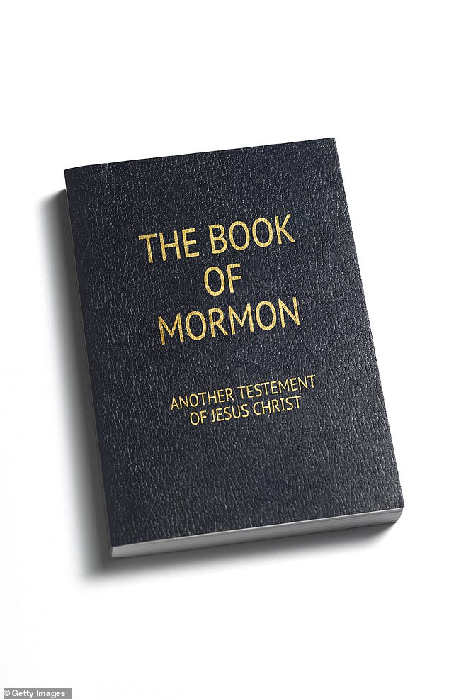 She went on to reveal some of the kinks of these 'oppressed' men, like 'kicking it off their backs' as they read their religion's scripture - the Book of Mormon