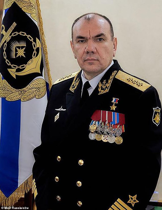Admiral Alexander Moiseev, 61, was named acting commander-in-chief after the dictator abruptly fired former incumbent Admiral Nikolai Yevmenov