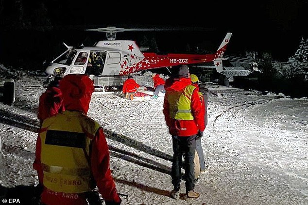 Five cross-country skiers who went missing during a ski trip in Switzerland were found dead last night, while the search is still on for the sixth skier