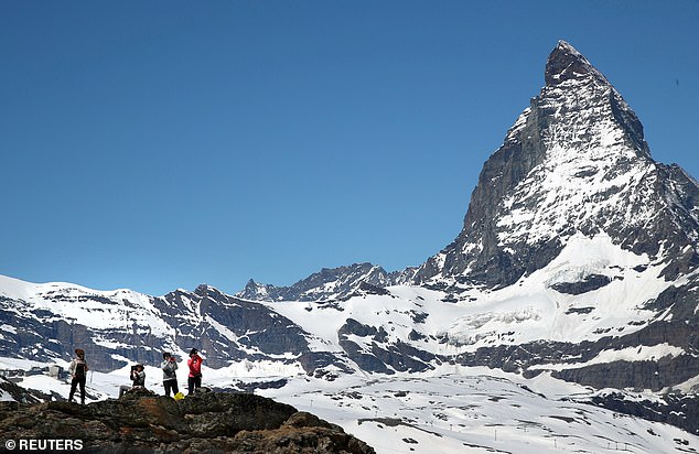 Five of the six skiers are members of the same family, but police have not yet revealed the identities of the bodies found. File photo of Zermatt, Switzerland