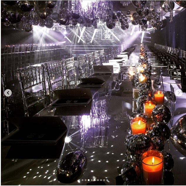 The Toffees star designed a stunning ballroom for her 'Bongos Bingo' themed party