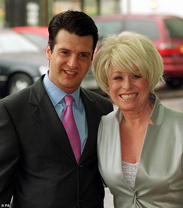 Barbara and Scott married in 2000 and their romance was controversial at the time due to their 27-year age difference (pictured in 2000)