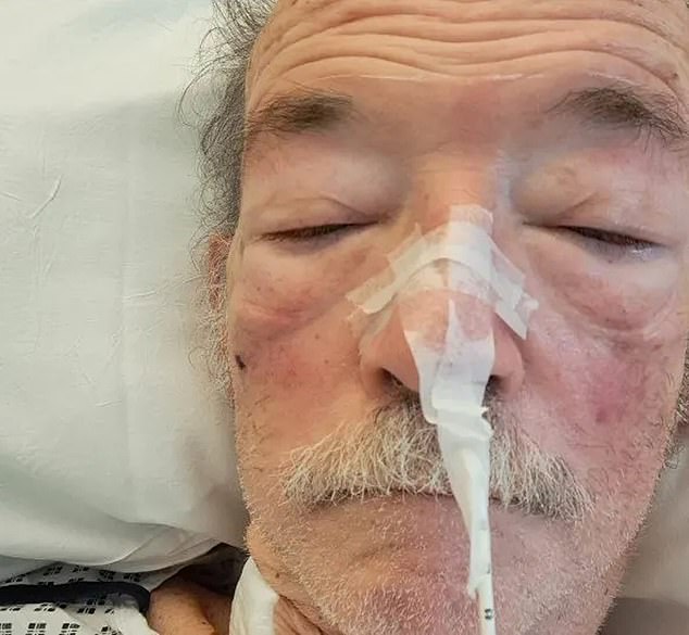 In a grim incident, he also knocked one of the three full bottles of urine on his table onto his bed after shaking so much in pain. Sir. Wild claimed he was left in urine-soaked sheets for hours before they were finally changed