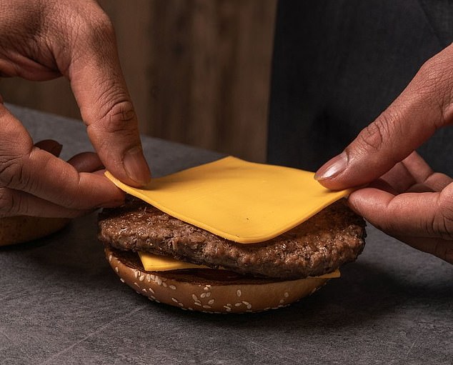 Hotter beef patties ensure that the cheese oozes out the sides, creating an even softer texture.