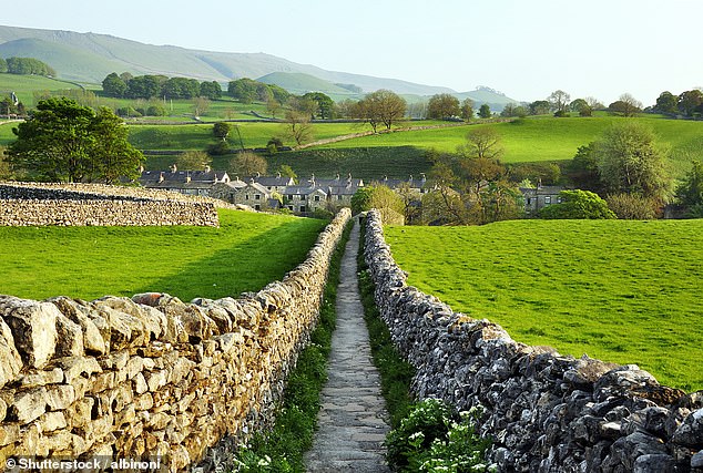 James Herriot, real name Alf Wight, was a Scottish veterinarian who practiced in Thirsk for almost 50 years and based his books on real-life characters.  Above: Sedber Lane, Grassington