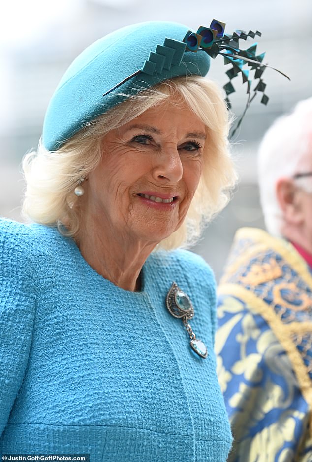 Queen Camilla and Prince William have arrived for the Commonwealth Day service in the absence of King Charles
