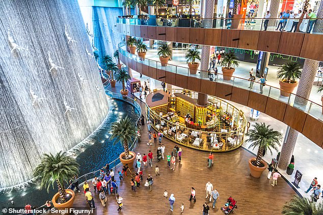 12 million square foot mall offers 1,200 retail stores