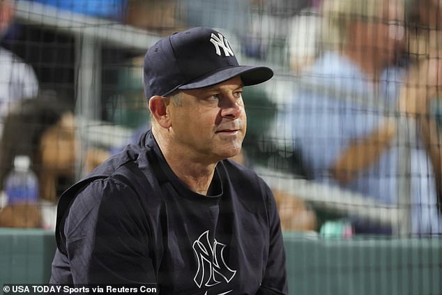 Yankees manager Aaron Boone says Judge won't play again until Wednesday