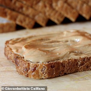 27 - Is this a real slice of peanut butter on toast? Or is it generated by AI?
