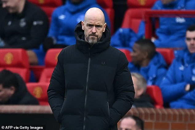 Erik ten Hag has given the winger just 46 minutes of action in the Premier League this season