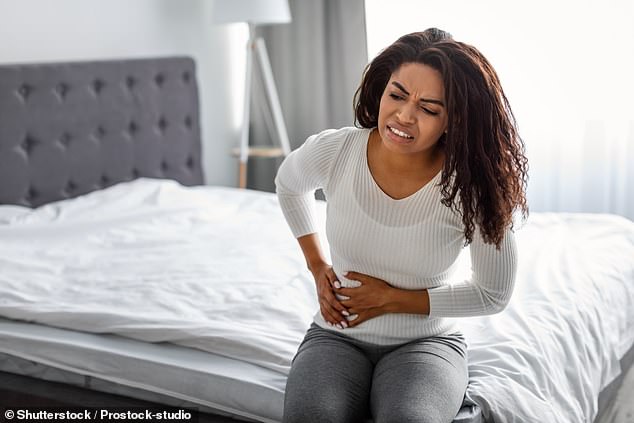 Around half of all UK women will have at least one UTI at some point.  This can affect the bladder (known as cystitis), the urethra (the tube that carries urine out of the body) or the kidneys (file image)