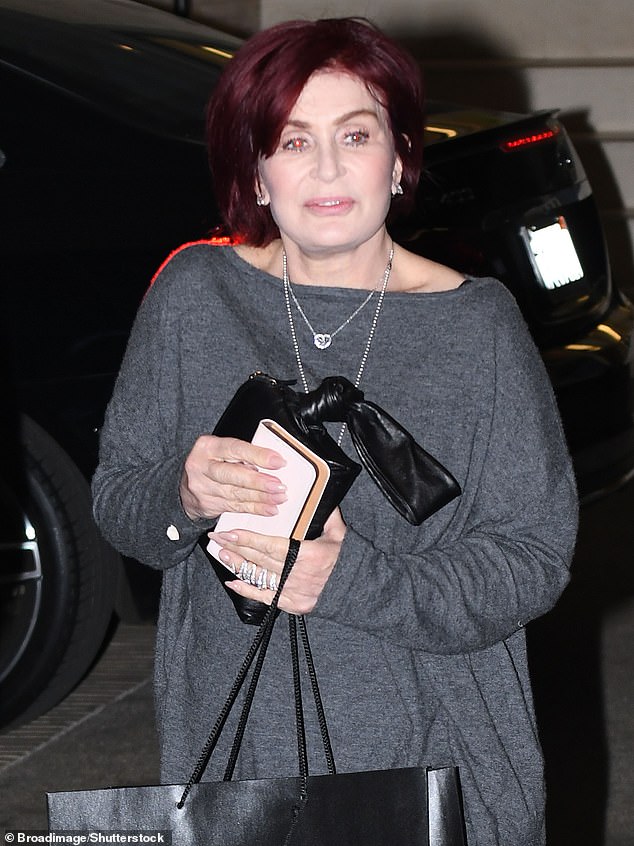 Sharon pictured in December 2017, five years before she started her weight loss journey with Ozempic