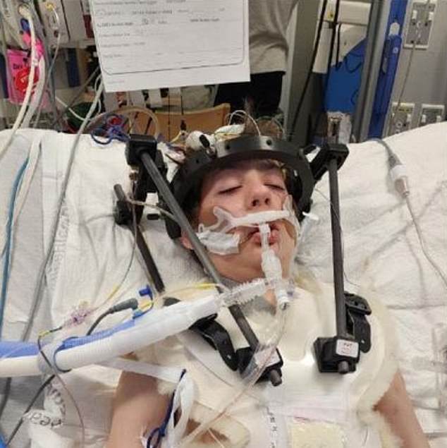 Such was the impact of the crash, it left Travis on life support at St. Louis Children's Hospital with brain damage from which he did not recover
