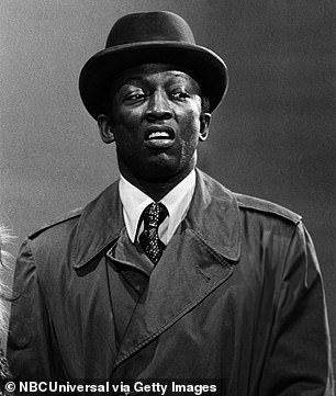 Garrett Morris was the series' first black actor.  The two men are not related but share a gift for comedy (pictured in New York in January 1976)