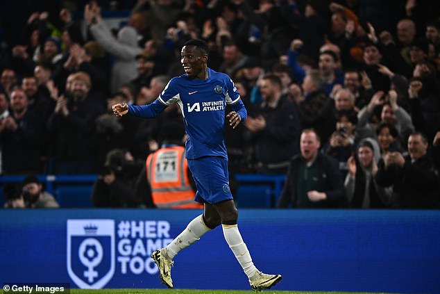 Nicolas Jackson produced an adequate striker performance during Chelsea's 3-1 win.