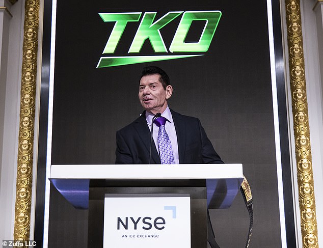 McMahon recently pocketed about $416 million after selling some of his stock in TKO