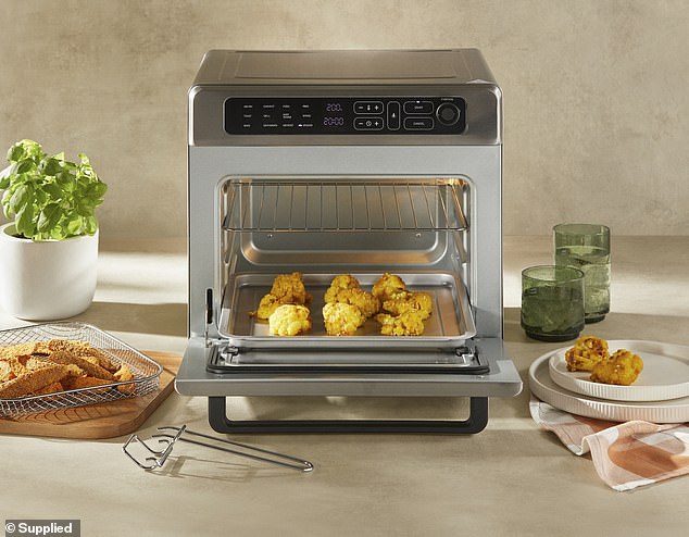 Home cooks can cook up a storm after snagging the Air Fryer Oven for $129, a set of three pans for $49.99 and knives from $6.99