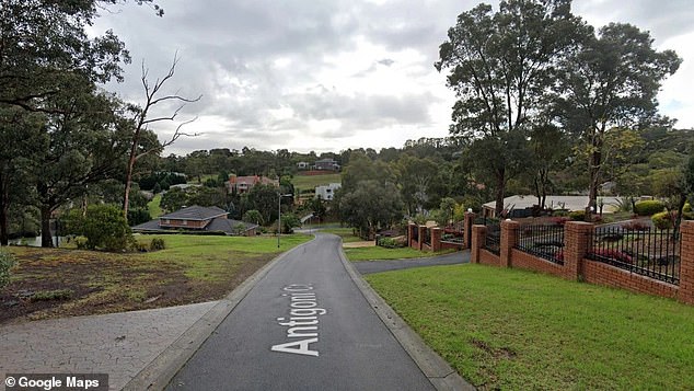 Antigoni Court, Warrandyte in Melbourne's North East is considered 'Millionaires' Row'