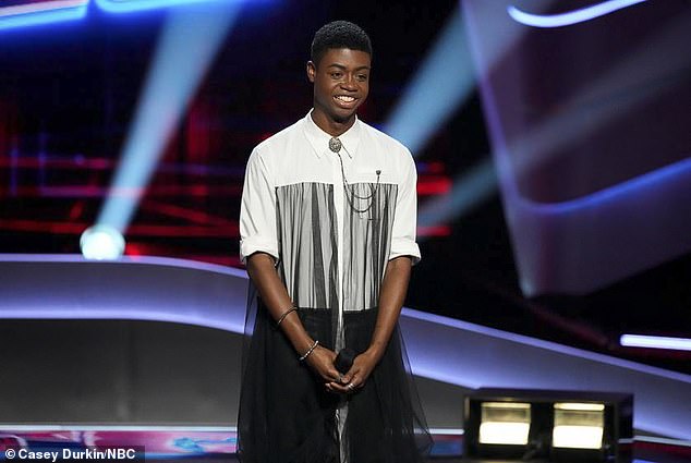 Ronnie Wilson, 28, an accountant from Atlanta, was the first contestant on night five of the Blind Auditions
