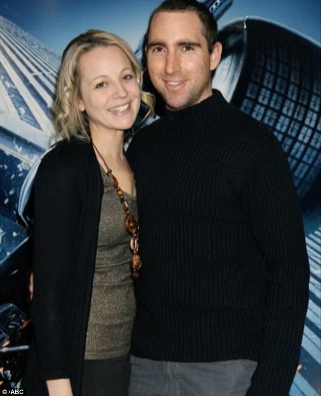 Carrie's husband Greg Lange (right) tragically died in December 2010 aged 35 after a 10-year battle with brain cancer