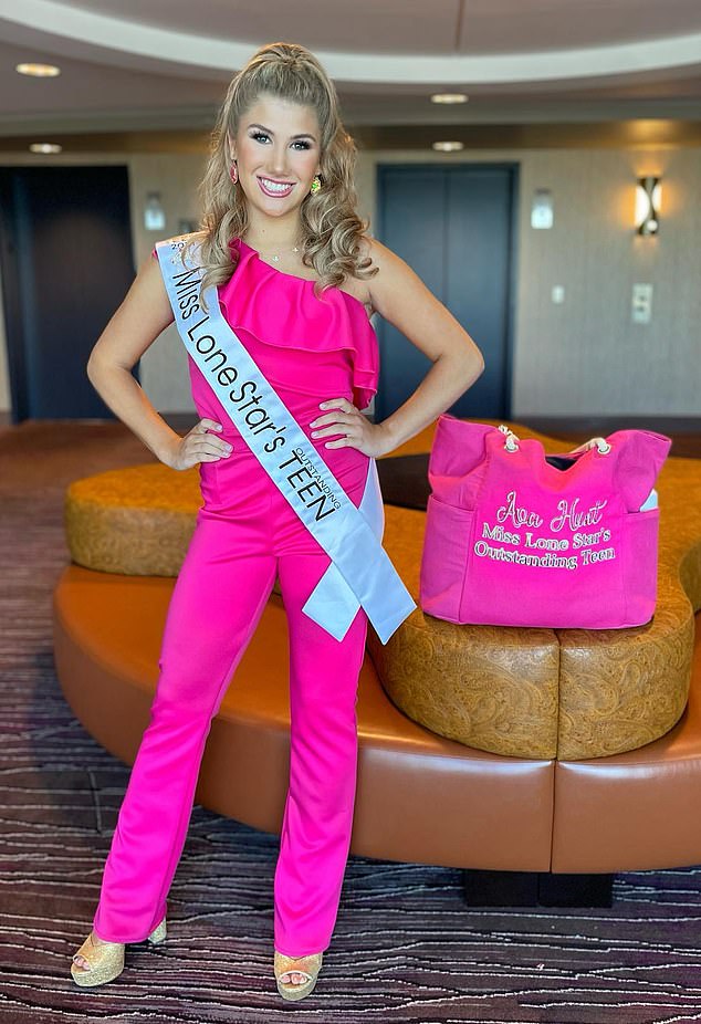 Ava has followed in her mother's and older sister's footsteps - she entered the Texas Outstanding Teen competition back in 2021