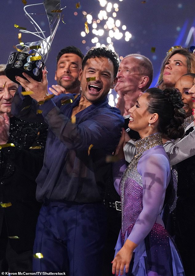 Ryan Thomas was crowned Dancing On Ice's 2024 winner alongside his pro partner Amani Fancy during Sunday's action-packed live final