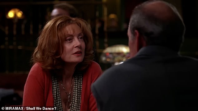 The bride-to-be's speech was almost identical to Susan Sarandon's speech in 2004's Shall We Dance.