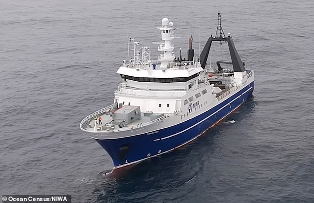 The three-week voyage on NIWA's research vessel Tangaroa collected nearly 1,800 samples from as deep as 4,800 meters underwater along the Bounty Trough