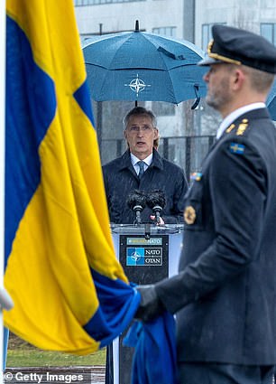 Sweden became the 32nd member of the military alliance