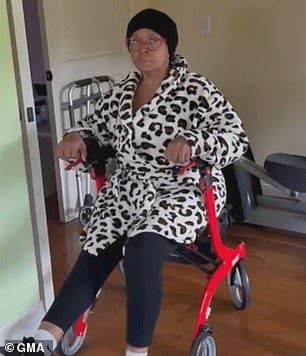Jenifer Lewis during her recovery