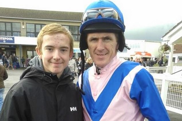 Kirkby is pictured with racing legend Sir AP McCoy in November 2013.