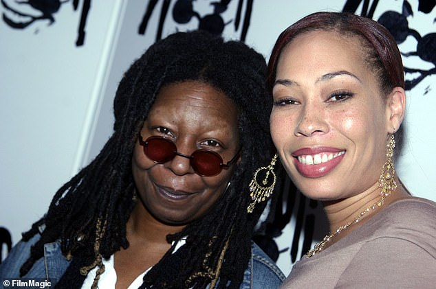 Whoopi, pictured here in 2004, told the panel that her only daughter Alexandrea 'didn't always like it'