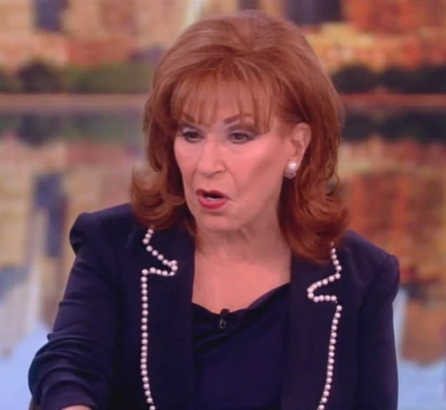 Comedian Joy Behar asked the panel if they think 'men are asking themselves' the question about children and careers