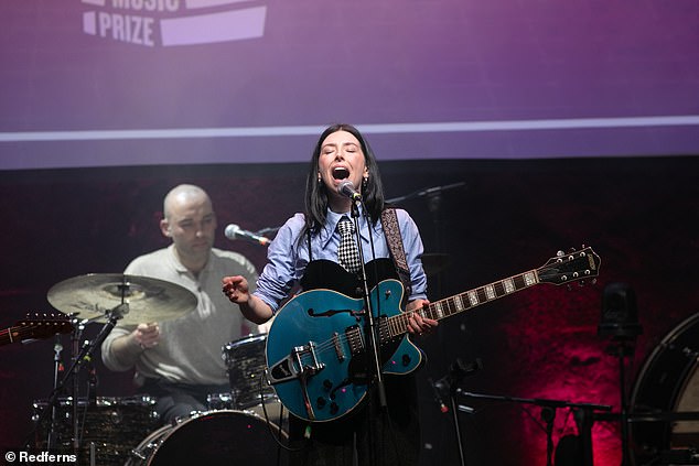 Sarandon's views on SXSW come as artists including Soda Blonde (pictured), Mick Flannery and Kneecap have pulled out of the festival over opposition to the US Army being a sponsor, citing US support for Israel's military operation in Gaza.