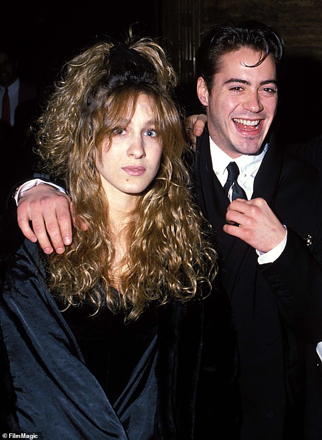 The snap Depp used turned out to be a doctored version of a 1988 photo (above) of Downey with his then-girlfriend Sarah Jessica Parker, with Depp completely absent from the original photo