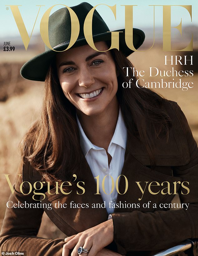 There was a theory that the Princess of Wales's face was displaced from the June 2016 cover of Vogue and put on her 2024 Mother's Day portrait