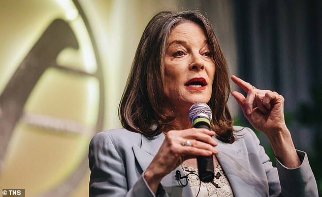 Self-help guru Marianne Williamson dropped out of the race in February, but relaunched her campaign earlier this month and remains on the Democratic ballot
