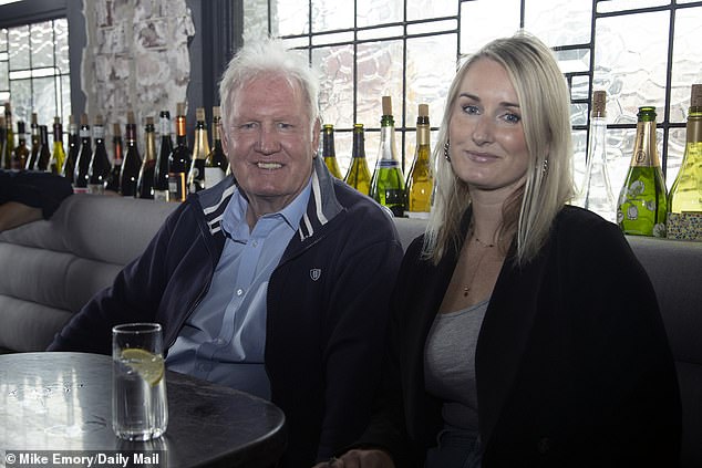 The daughter of former Everton captain Mick Lyons (pictured together in Perth) has been told the 72-year-old will not receive help if he is brought back to the UK from Australia.