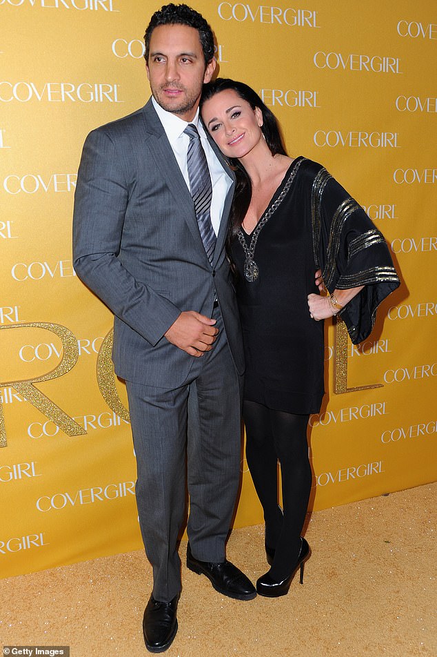 Mauricio is the estranged husband of Real Housewife Of Beverly Hills Kyle Richards, whose sister is Paris' mother Kathy Hilton; Mauricio and Kyle are pictured in 2011