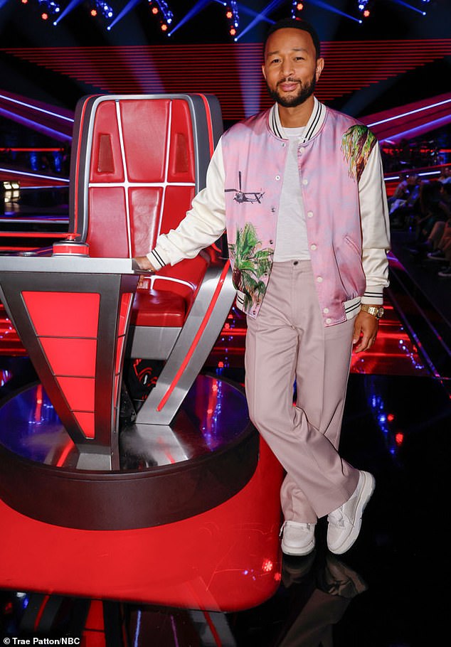 John completed his team when Olivia became the final contestant in the Blind Auditions