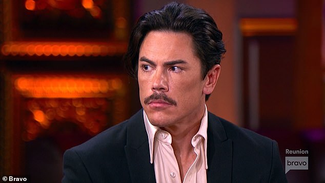 Tom Sandoval appears during the Vanderpump Rules season 10 reunion, which was filmed in March 2023, just weeks after Ariana found out about his affair with Rachel Leviss
