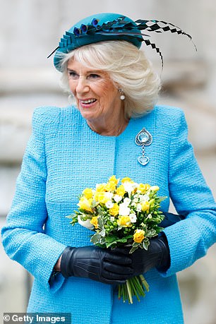 Queen Camilla at the Commonwealth Day Service
