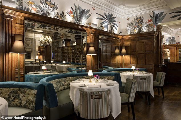 Yum is the word: upstairs is Charlie's, the hotel's elegant restaurant.