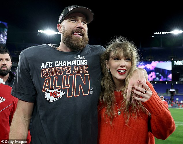 Their relationship started at a busy time in their careers - but NFL star Travis is now on an extended break before resuming training with the Kansas City Chiefs in July