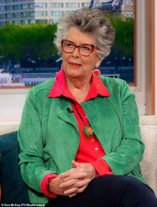 1710350255 674 Prue Leith showcases her quirky style in bright pink scarf