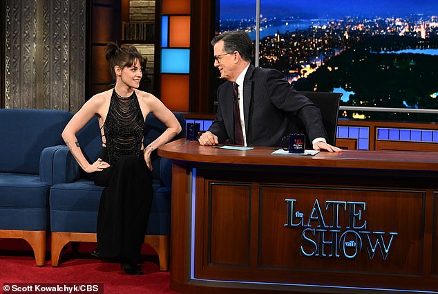Stewart - who is 'obsessed' with her job - confessed on Tuesday's The Late Show: 'If I couldn't share with her and make with her and collaborate with her, I'd be doing it with other people and we wouldn't be as close .  I need that (in a relationship)'