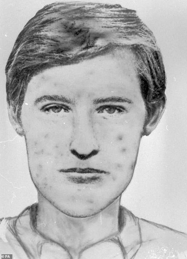 Back in 1986, the police had published a police sketch based on witness statements that showed a man of about 25 years of age, six meters tall with light brown hair and with visible traces of acne on his face