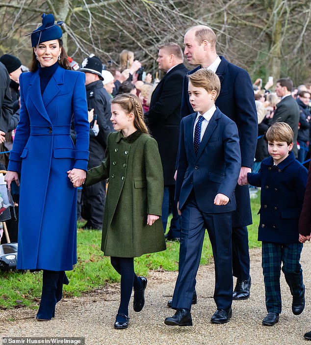 Kate was last seen at a royal event on Christmas Day 2023 with her family in Sandringham